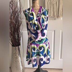 Sexy Backless Mini-dress / Beach Cover-up